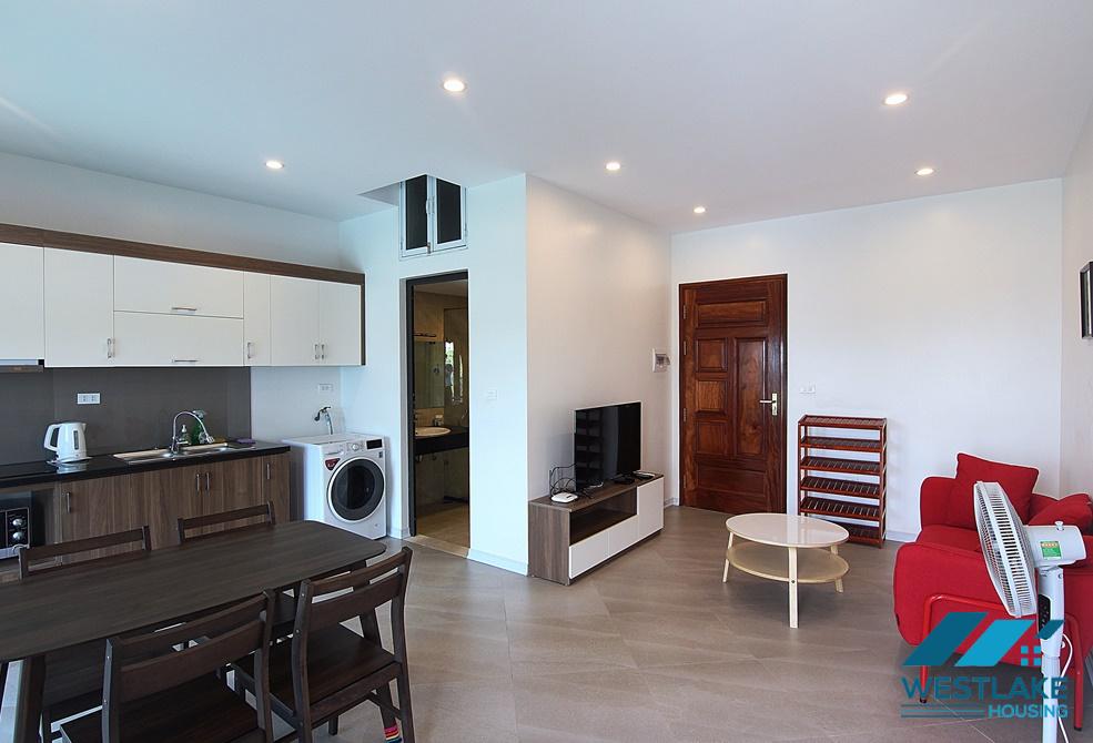 A bright and spacious 1 bedroom apartment for rent in Au Co, Ha Noi