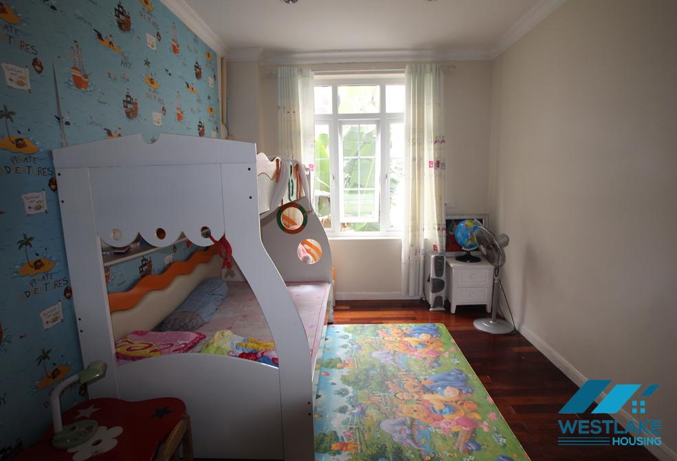 Nice and furnished house for rent in Ciputra, Tay Ho, Hanoi