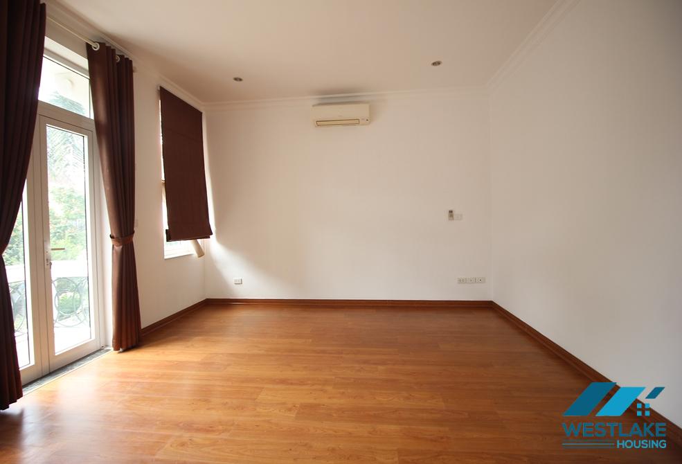 Good priced unfurnished villa for rent in Ciputra T Block, Ciputra, Tay Ho, Ha Noi
