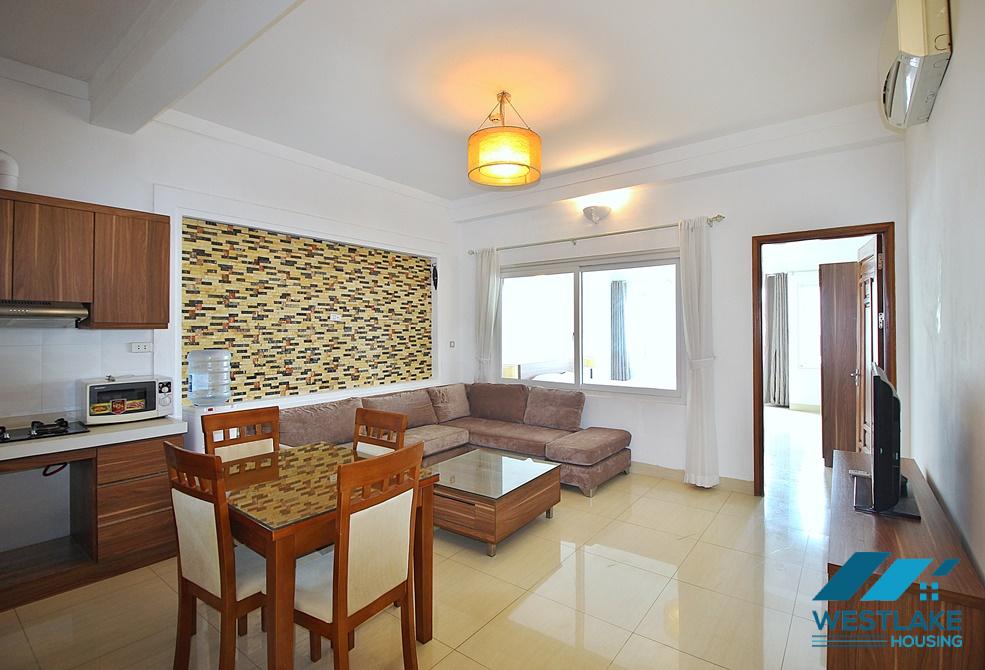 Spacious and brightly 1 bedroom apartment for rent in Tay Ho, Ha Noi