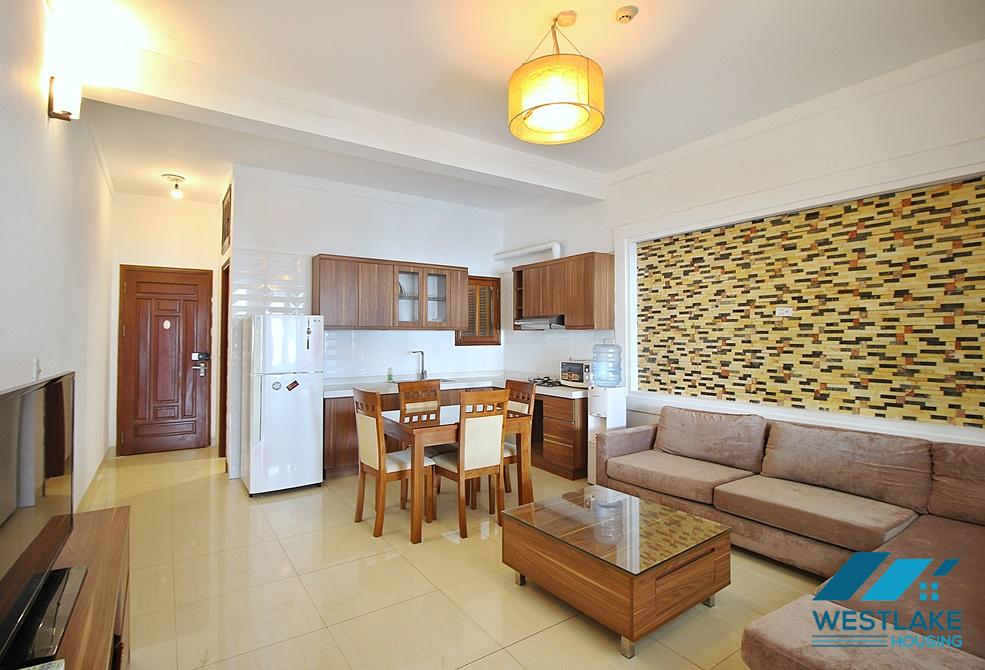 Spacious and brightly 1 bedroom apartment for rent in Tay Ho, Ha Noi