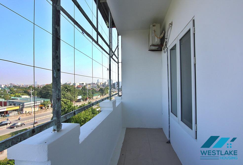 A bright studio with balcony for rent in Tay Ho, Ha Noi