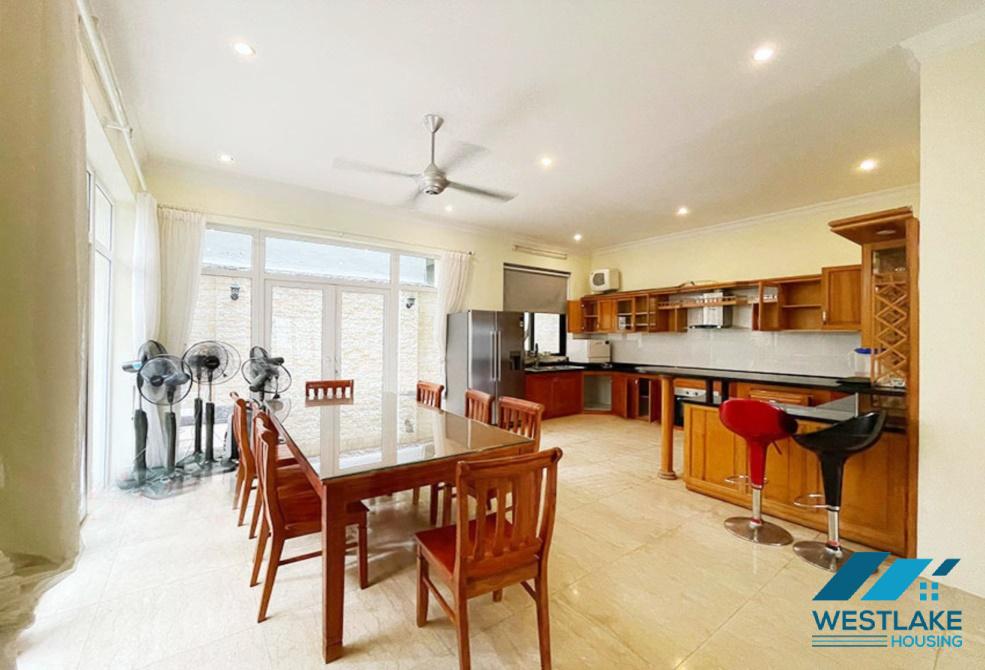 A huge, furnished villa located in T Block, Ciputra for rent