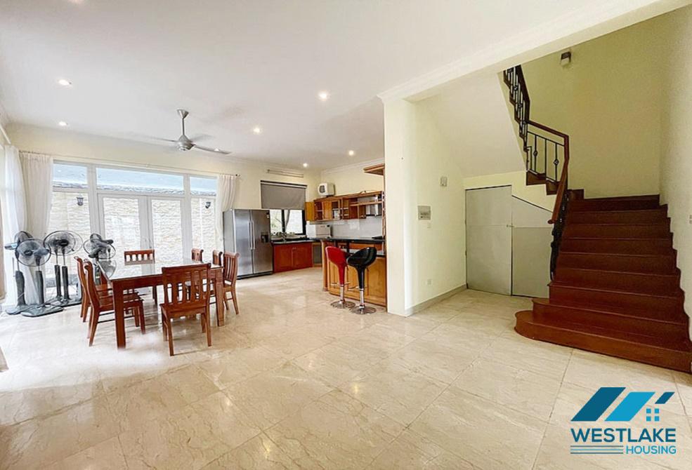 A huge, furnished villa located in T Block, Ciputra for rent