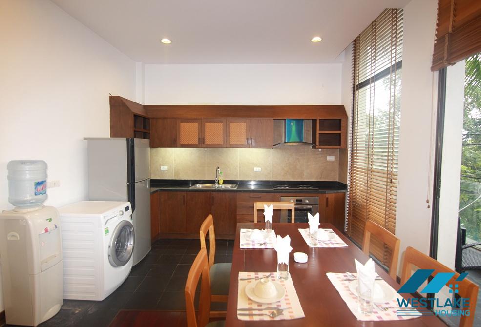 Cosy 02 bedrooms apartment with lake view for rent on Quang Khanh street, Tay Ho, Ha Noi