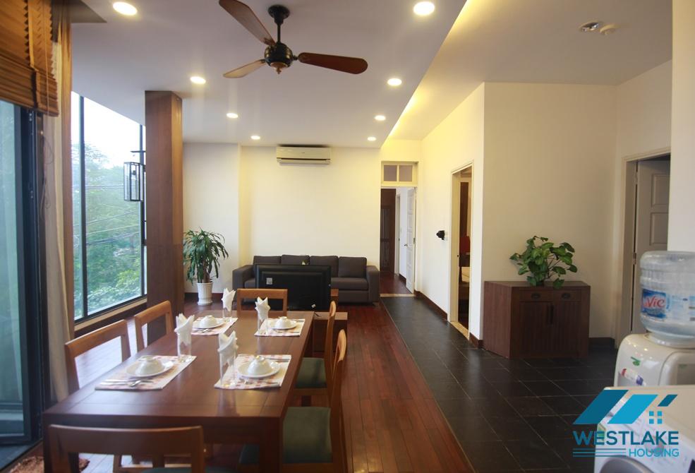Cosy 02 bedrooms apartment with lake view for rent on Quang Khanh street, Tay Ho, Ha Noi