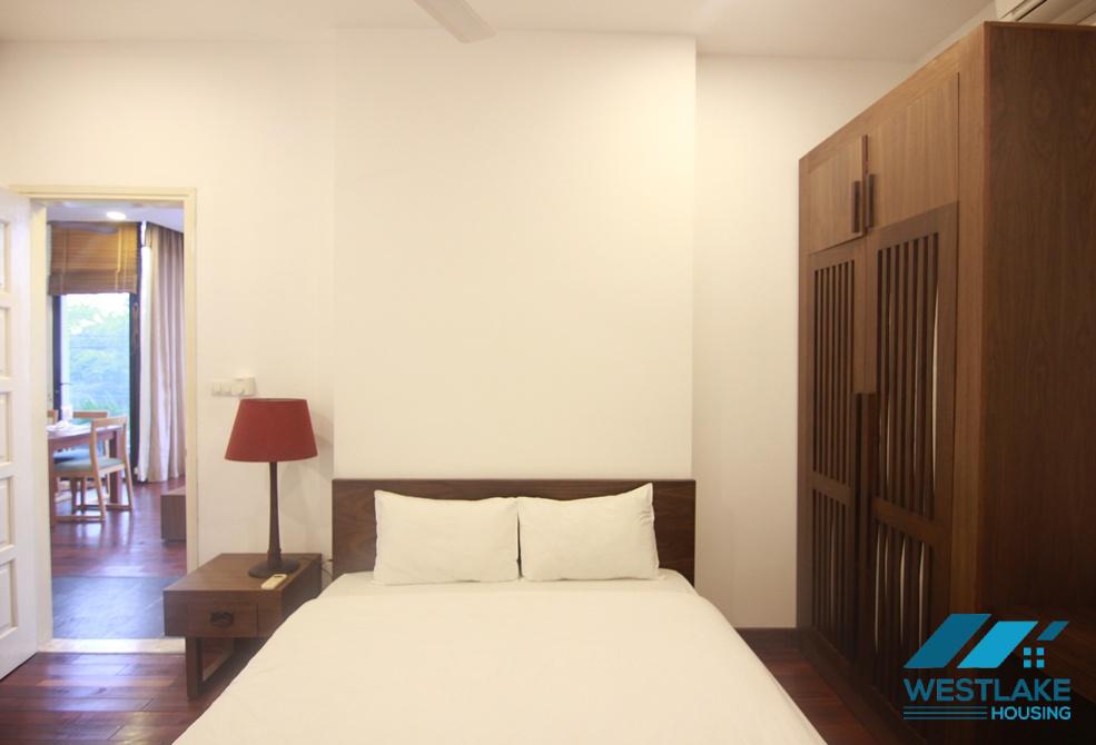 Cosy 02 bedrooms apartment with lake view for rent on Quang Khanh street, Tay Ho, Ha Noi