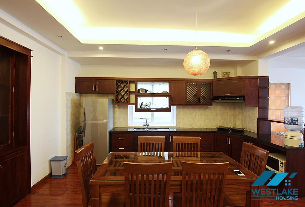 Spacious high floor 2 bedrooms apartment for rent in Tay Ho, Hanoi