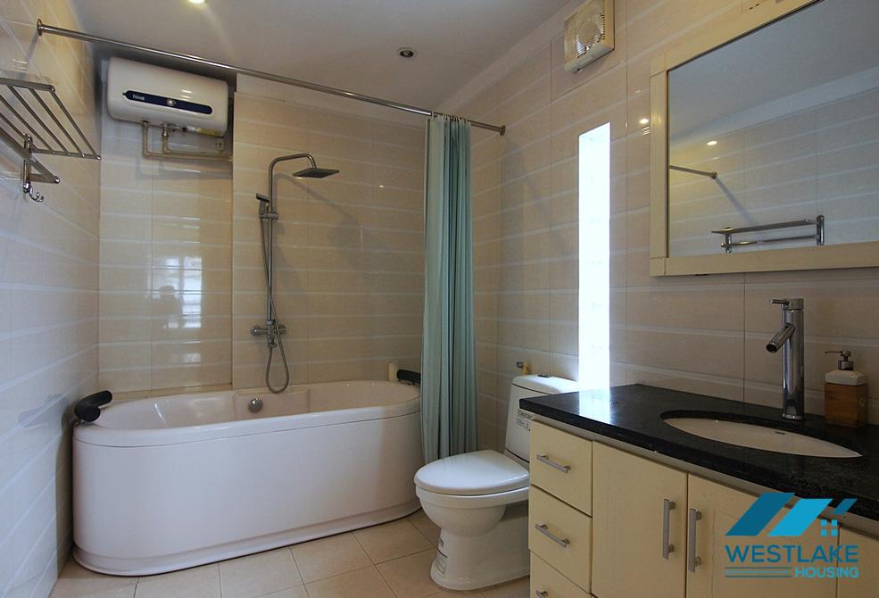 Spacious high floor 2 bedrooms apartment for rent in Tay Ho, Hanoi