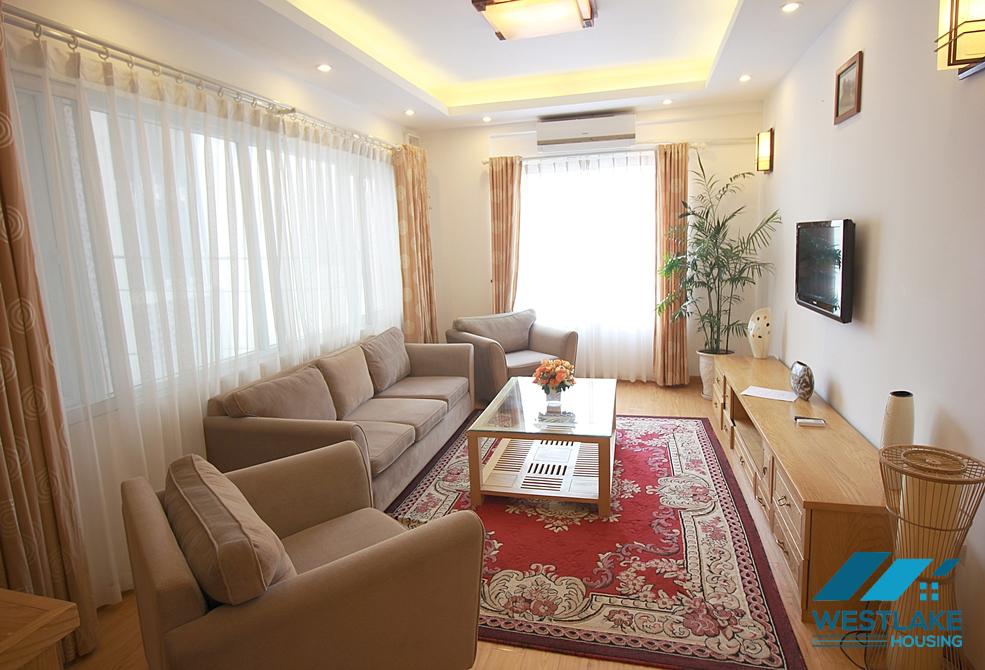 Two bedrooms apartment with nice furniture for rent in Au co st, Tay Ho, Ha Noi