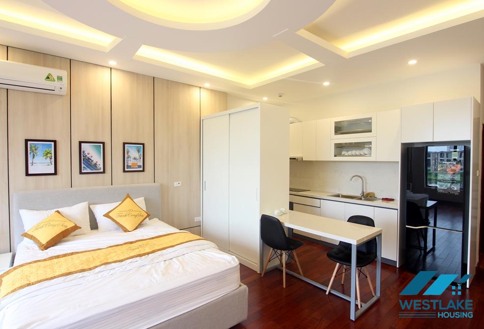 A nice and brand new studio with lake view for rent in Tay Ho, Hanoi