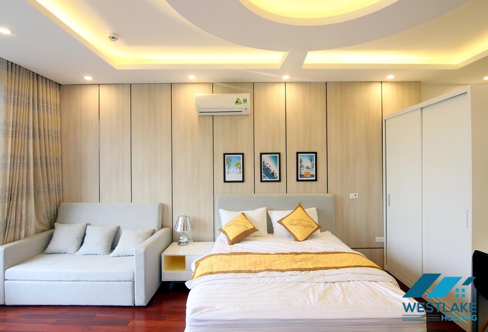 A nice and brand new studio with lake view for rent in Tay Ho, Hanoi