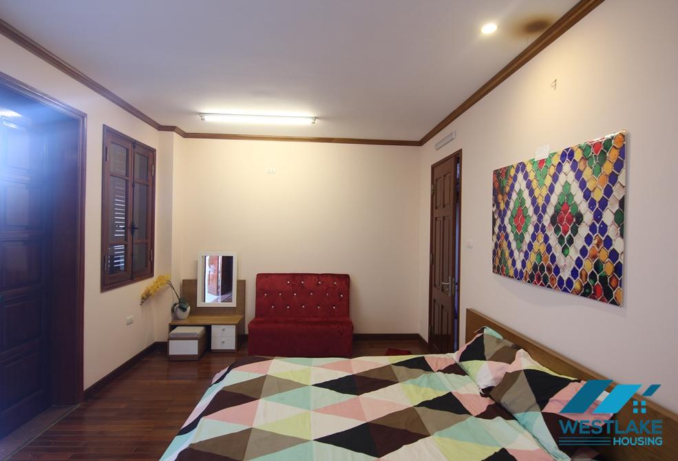 Tay Ho stylish apartment for rent by the lake with balcony