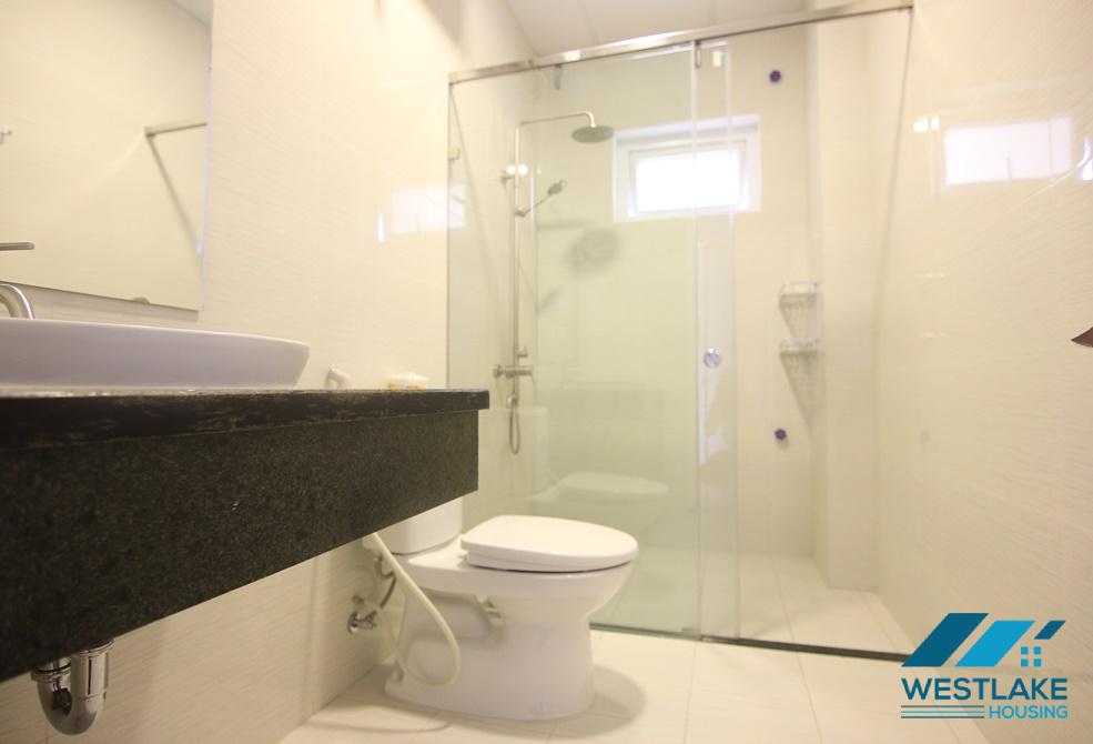 A bright 1 bedroom apartment with balcony for rent in Tay Ho, Ha Noi