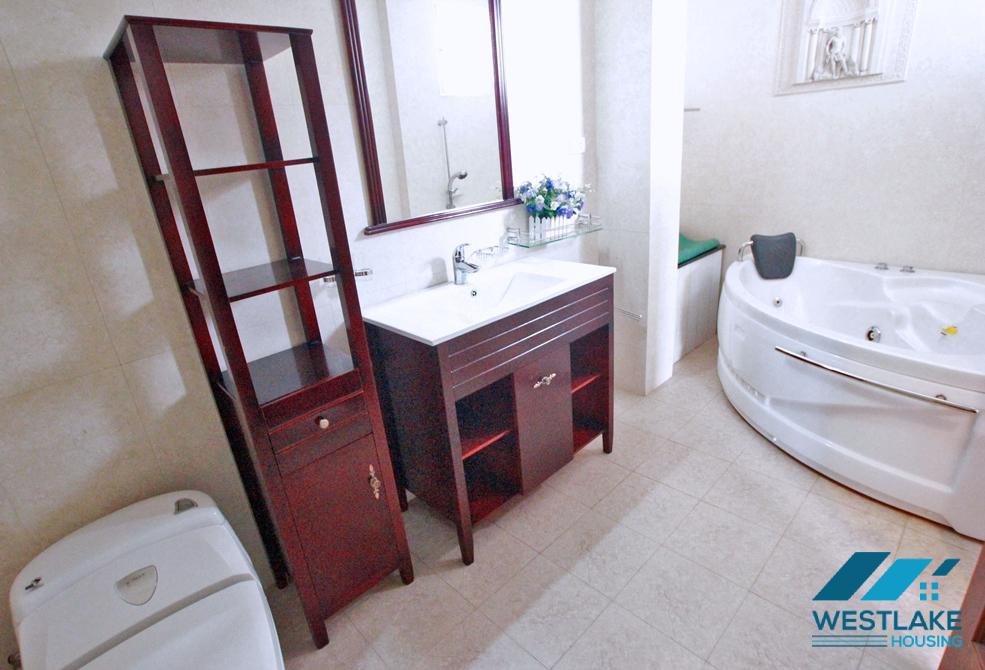 Large sized beautiful apartment for rent on Trich Sai, Tay Ho, Ha Noi