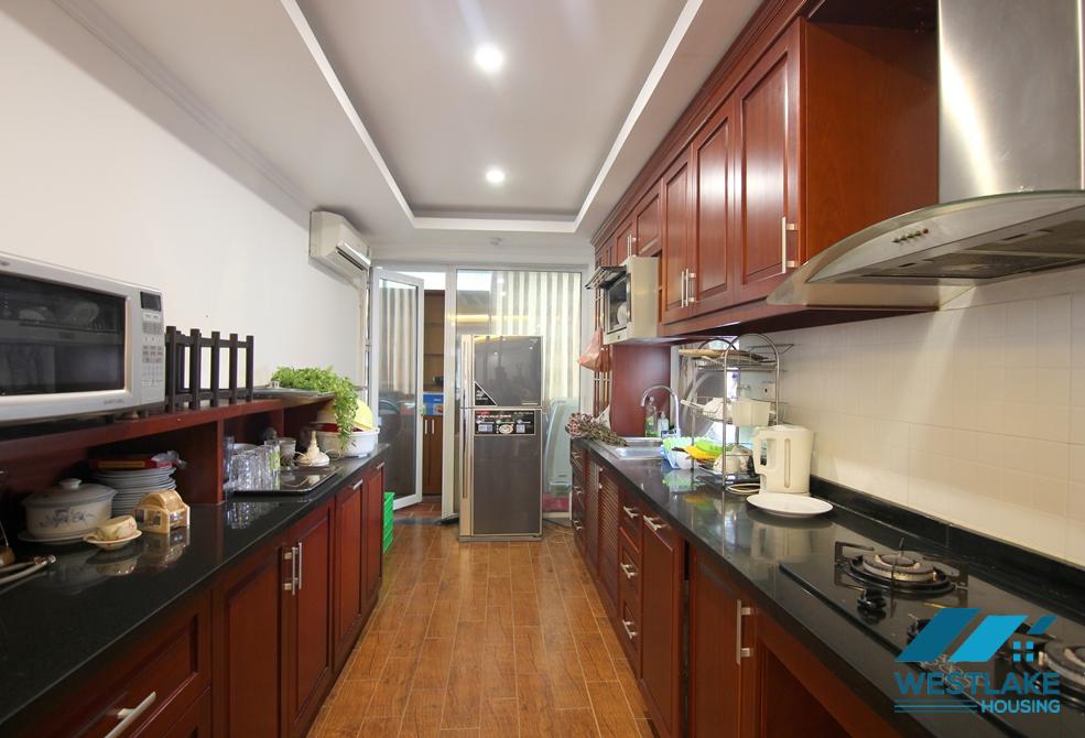 Large size two bedrooms apartment for rent in Trich Sai street, Tay Ho, Ha Noi