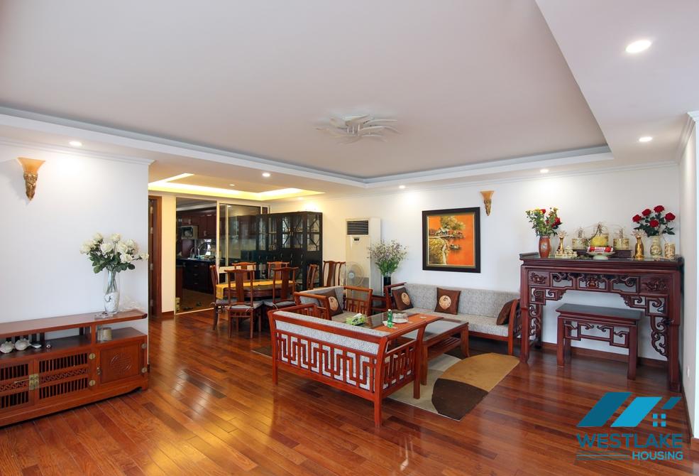Large size two bedrooms apartment for rent in Trich Sai street, Tay Ho, Ha Noi
