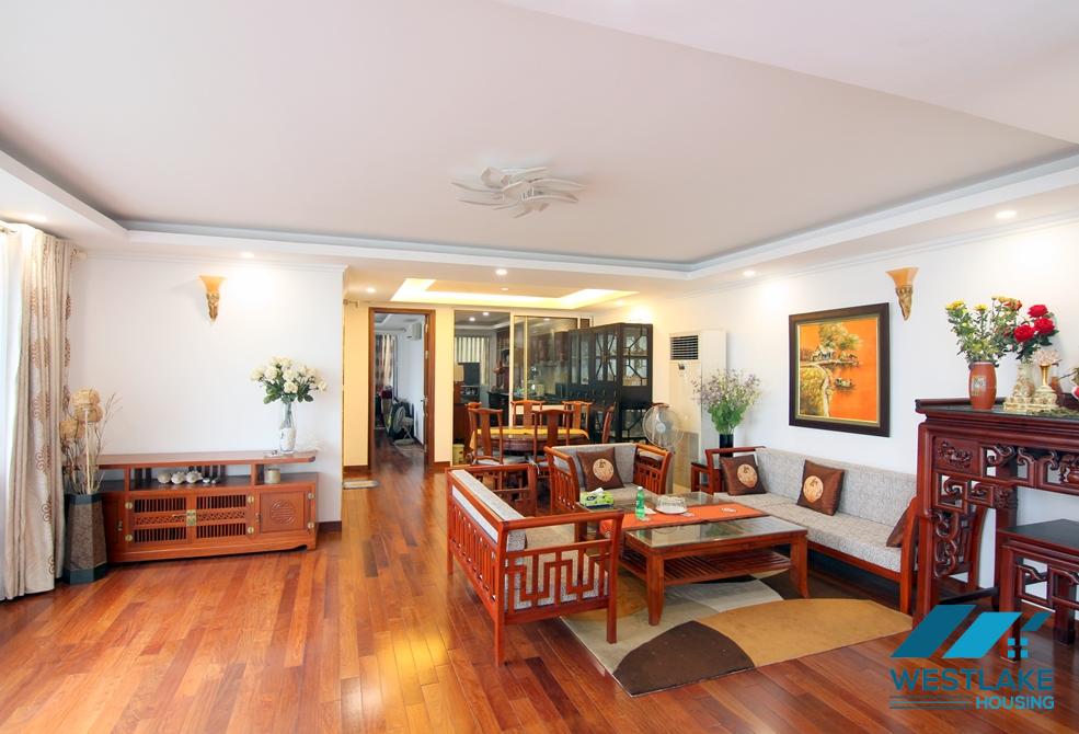 Large size two bedrooms apartment for rent in Trich Sai street, Tay Ho, Ha Noi