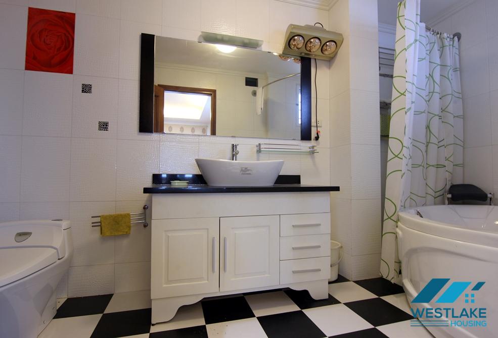 Large size two bedrooms apartment for rent in Trich Sai street, Tay Ho, Ha Noi