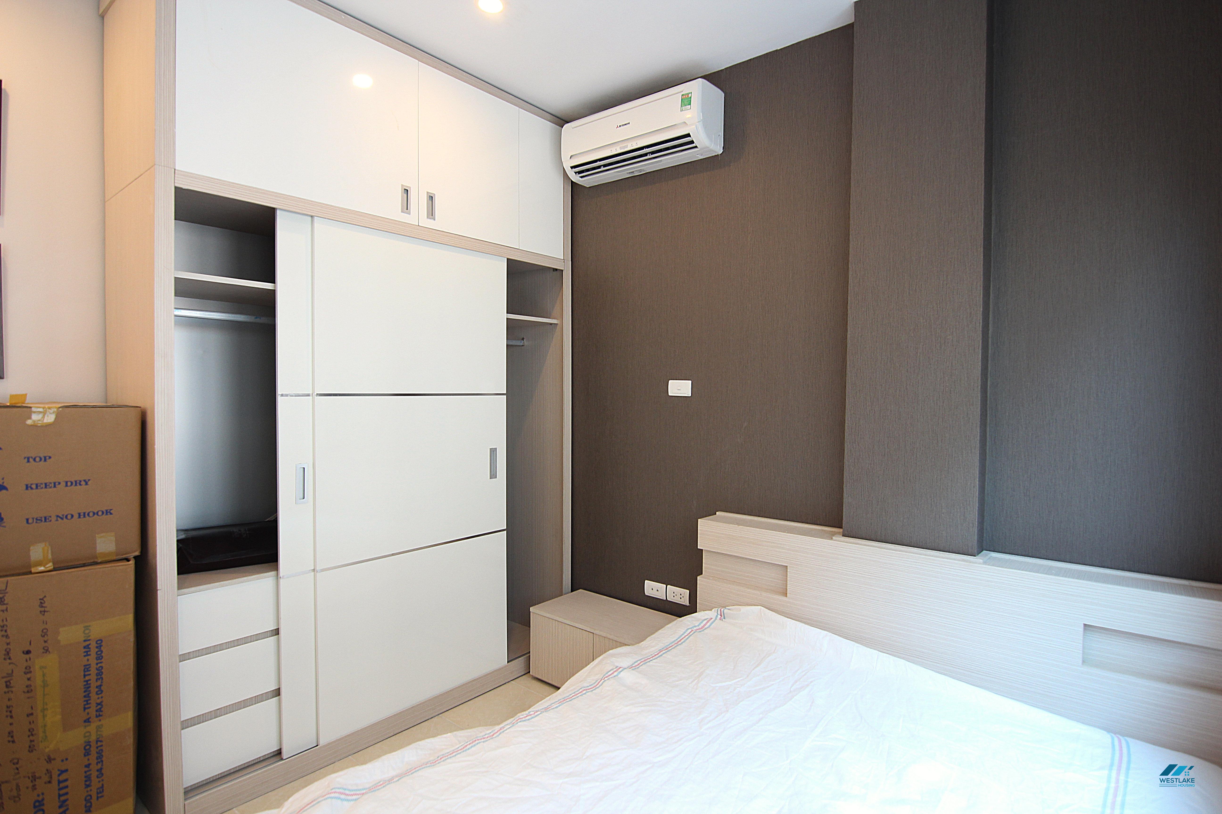 Modern and bright studio apartment for rent in Tay Ho, Ha Noi