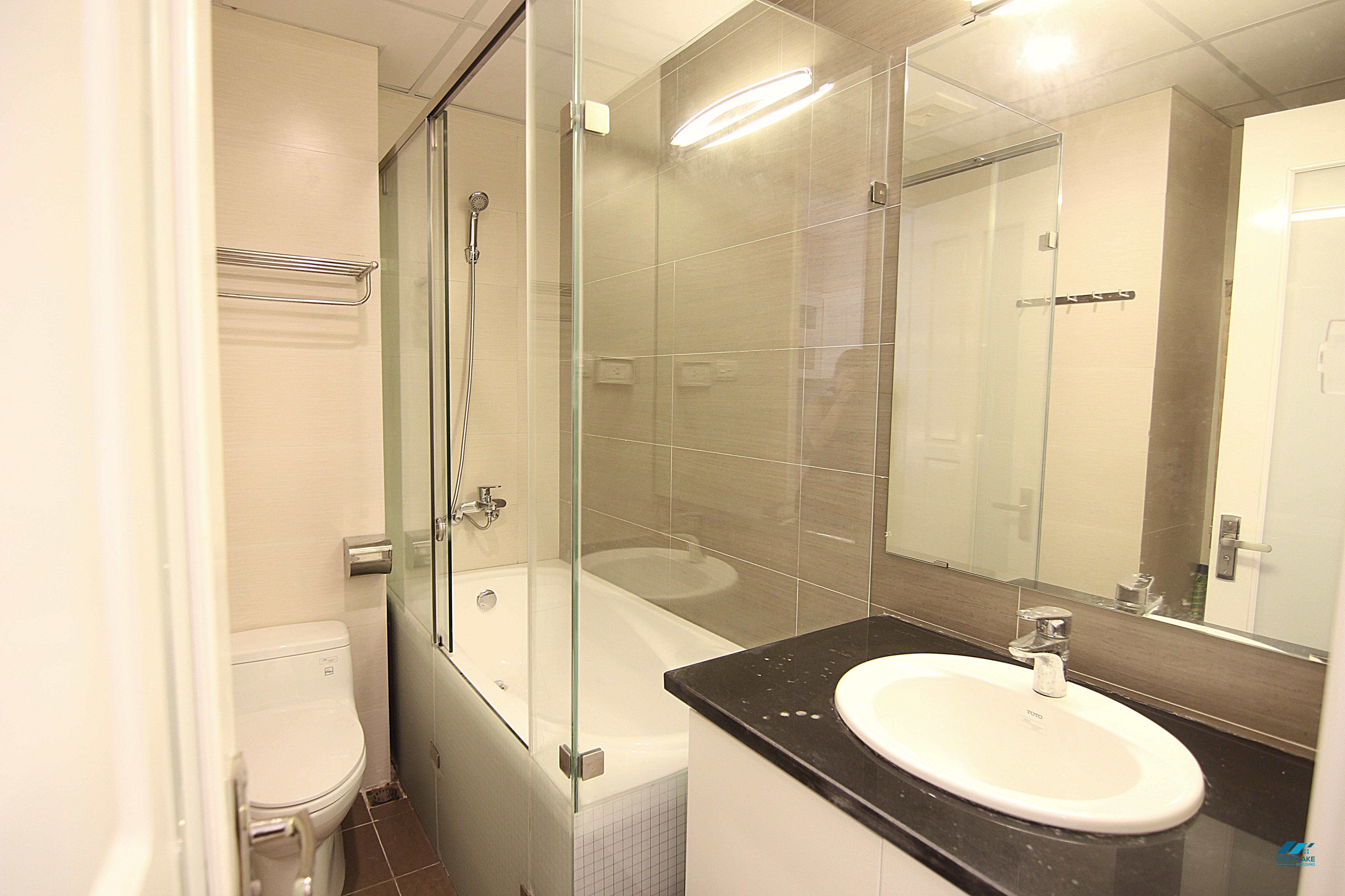 Modern and bright studio apartment for rent in Tay Ho, Ha Noi