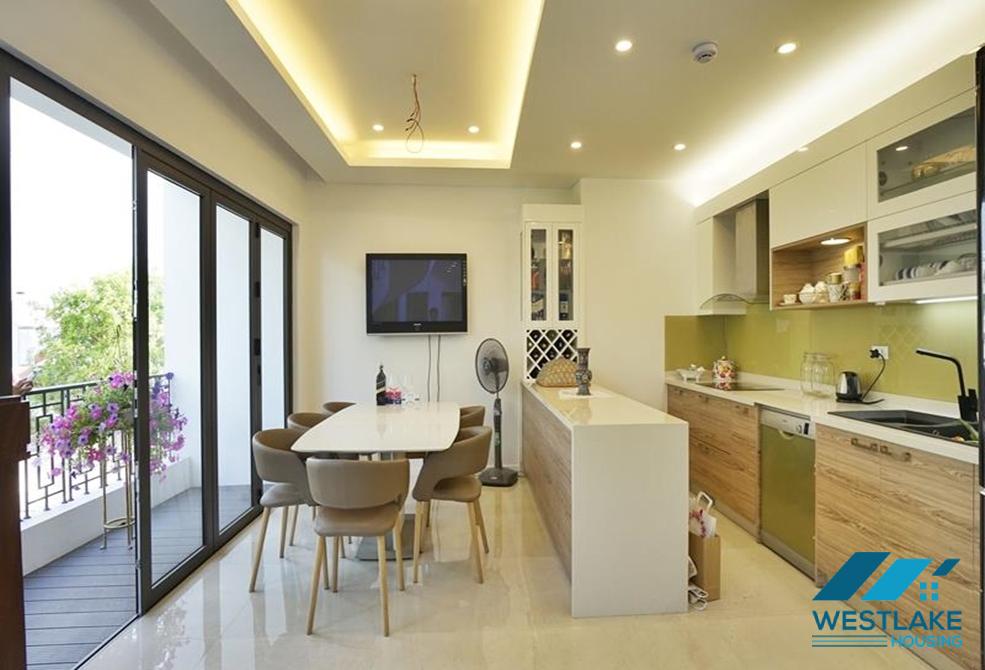 Lovely duplex apartment for rent on Vong Thi, Tay Ho, Ha Noi