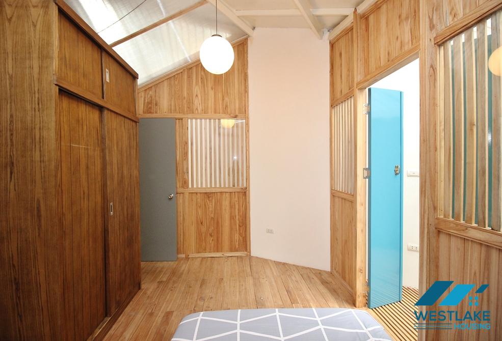 One bedroom house with garden for rent in Tay Ho, Ha Noi