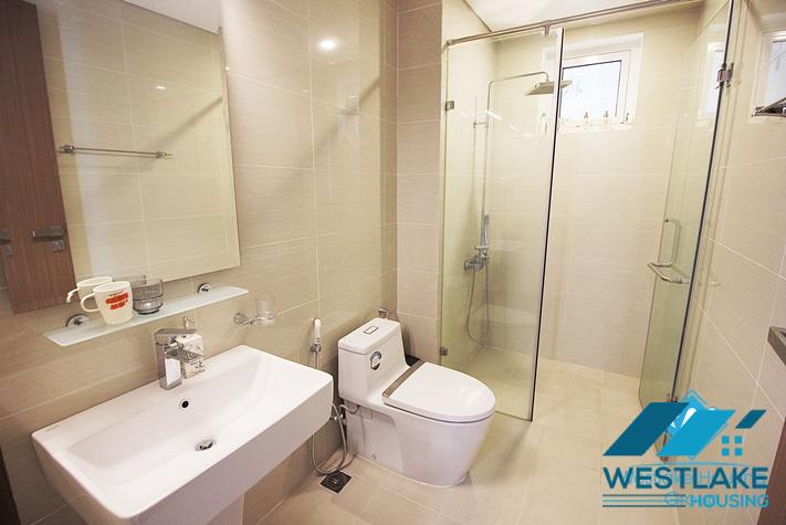 A high-rise 3 bedroom apartment for rent in L4 Tower, Ciputra, Ha Noi