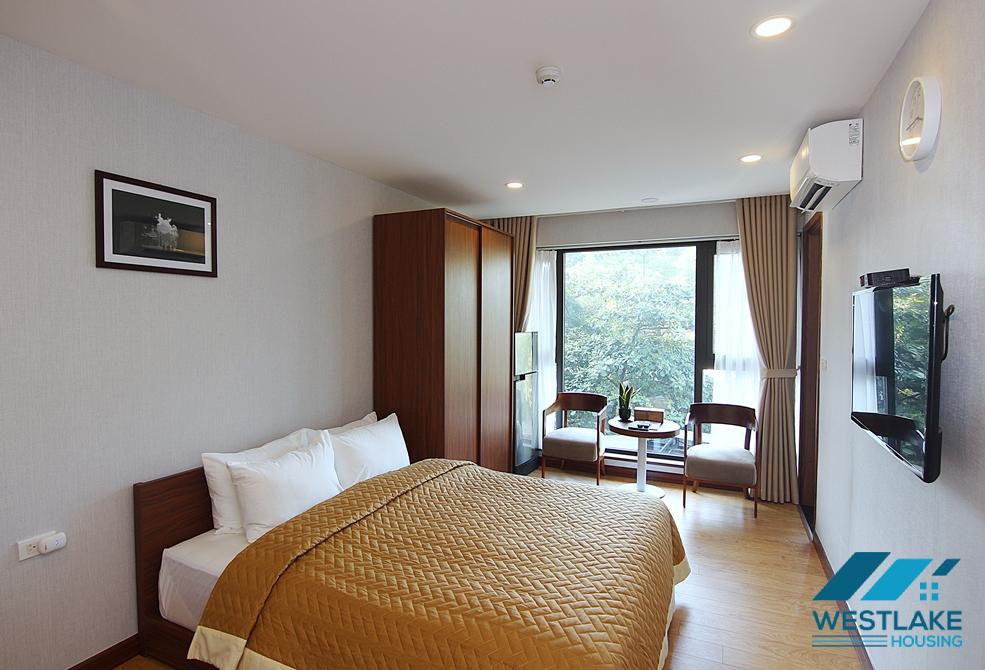 Brand new studio with lakeview for rent in Trich Sai, Tay Ho area