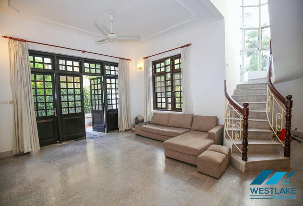 A garden house for rent in To Ngoc Van, Tay Ho
