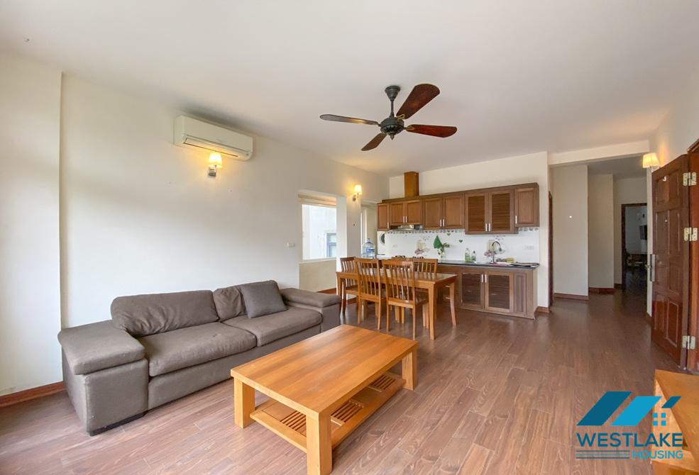 Nice design 02 bedrooms apartment with lake view for rent in Tu Hoa, Tay Ho, Ha Noi