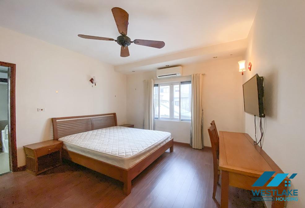 Nice design 02 bedrooms apartment with lake view for rent in Tu Hoa, Tay Ho, Ha Noi