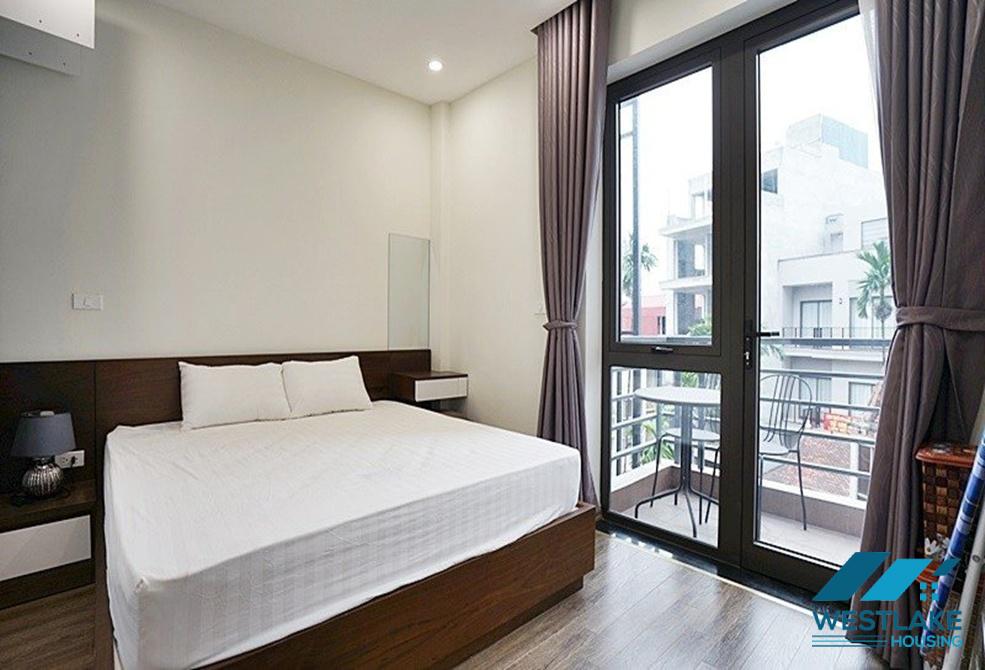 Nice and spacious one bedroom apartment for rent on To Ngoc Van street, Tay Ho, Ha Noi
