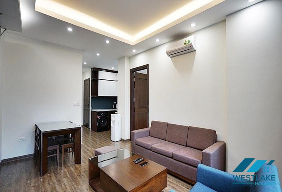 Nice and spacious one bedroom apartment for rent on To Ngoc Van street, Tay Ho, Ha Noi