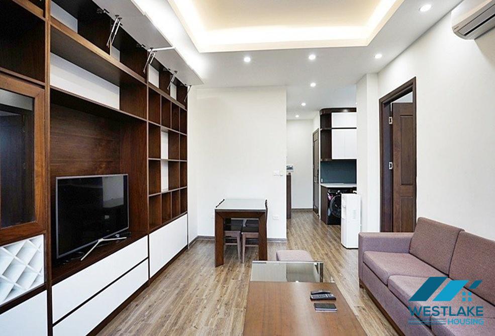 Nice and spacious one bedroom apartment for rent on To Ngoc Van street, Tay Ho, Ha Noi
