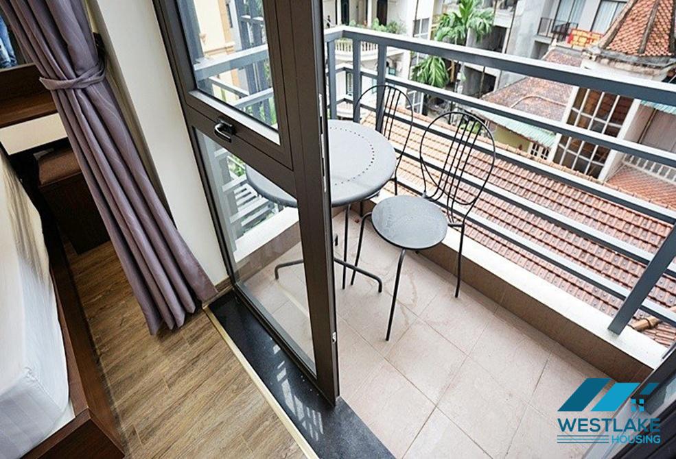 Nice and spacious one bedroom apartment for rent on To Ngoc Van street, Tay Ho, Ha Noi
