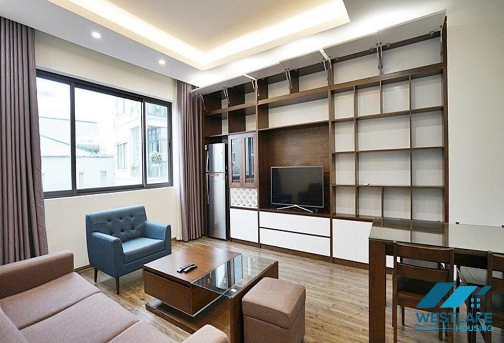 Nice and spacious one bedroom apartment for rent on To Ngoc Van street, Tay Ho, Ha Noi