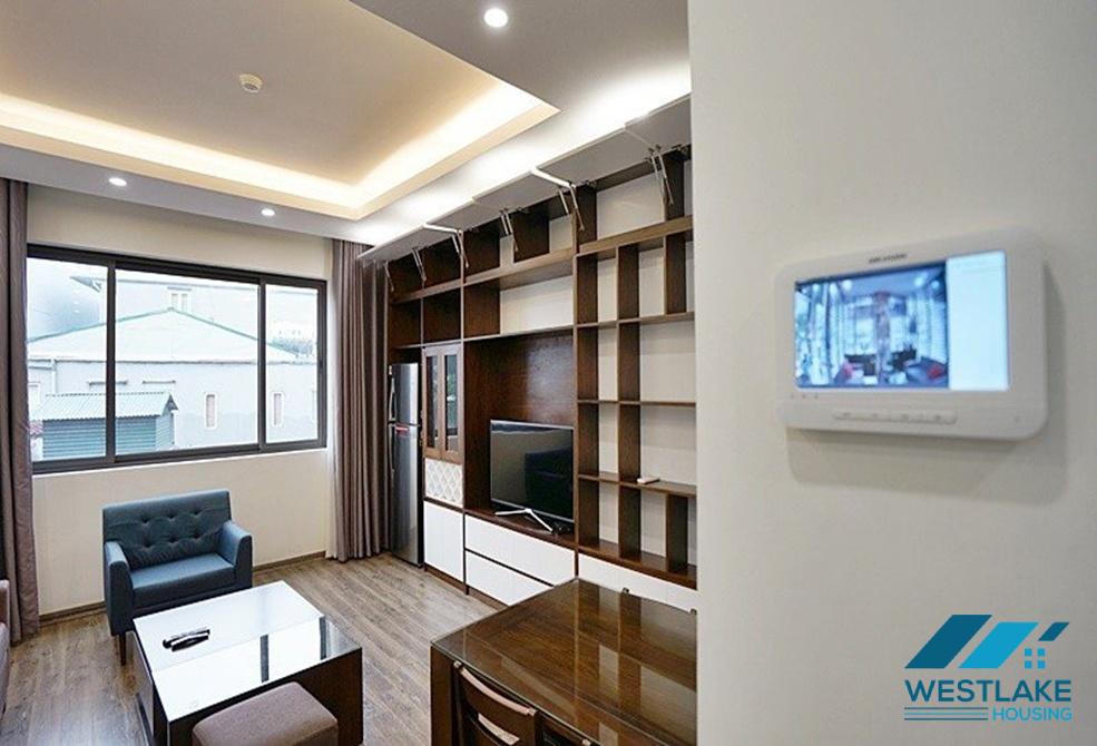 Nice and spacious one bedroom apartment for rent on To Ngoc Van street, Tay Ho, Ha Noi