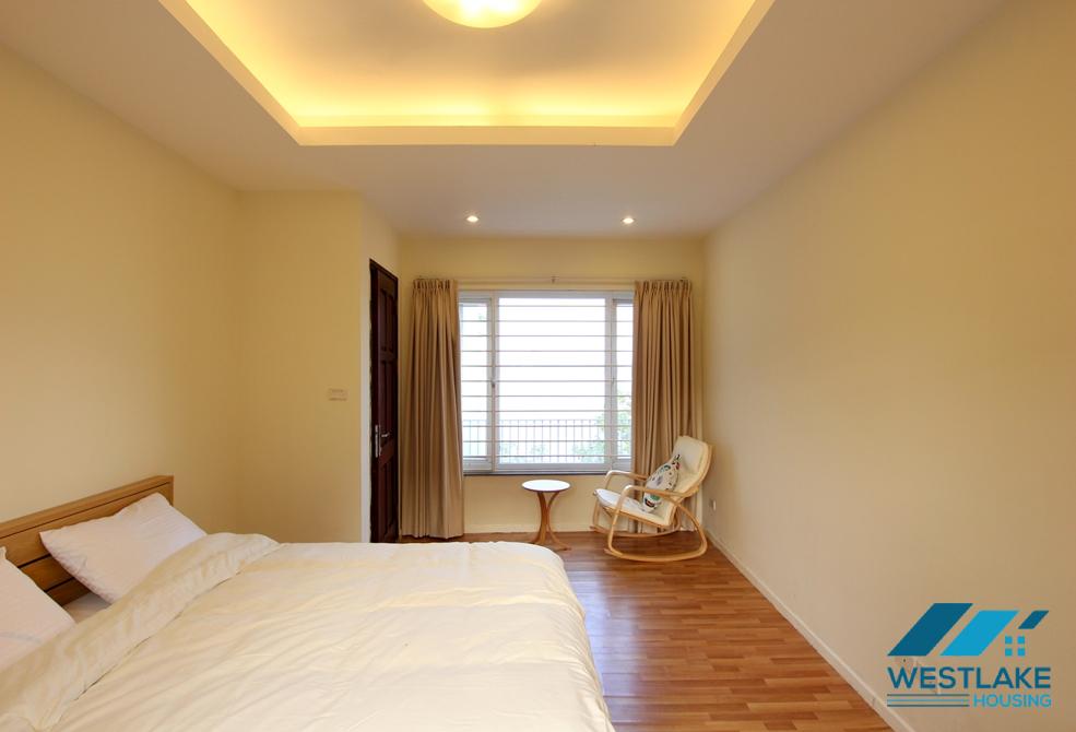 A nice 5 bedroom house by the West Lake side for rent in Tay Ho, Ha Noi