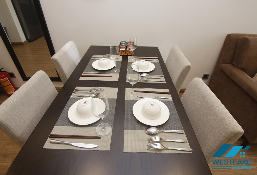 A bright and new apartment for rent in Vinhome Metropolis, Lieu Giai st, Ba Dinh, Ha Noi