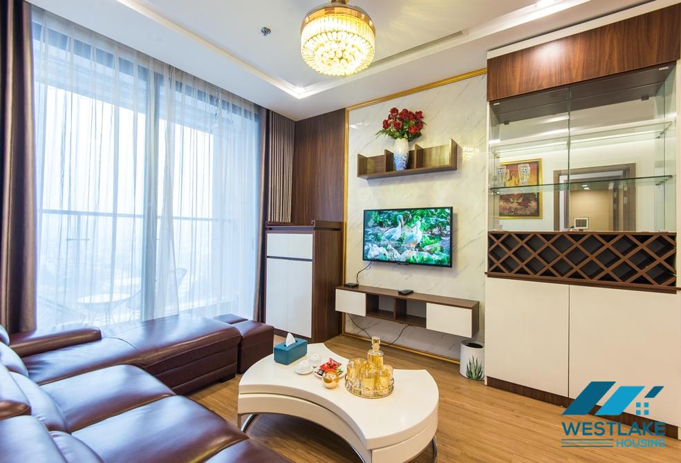 A picturesque 2 bedroom apartment for rent in Metropolis, Ba Dinh, Ha Noi