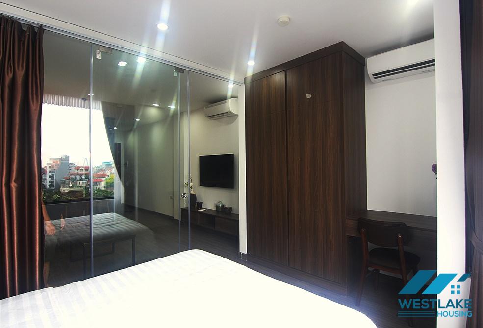 New lake view 1 bedroom apartment for rent in To Ngoc Van, Tay Ho