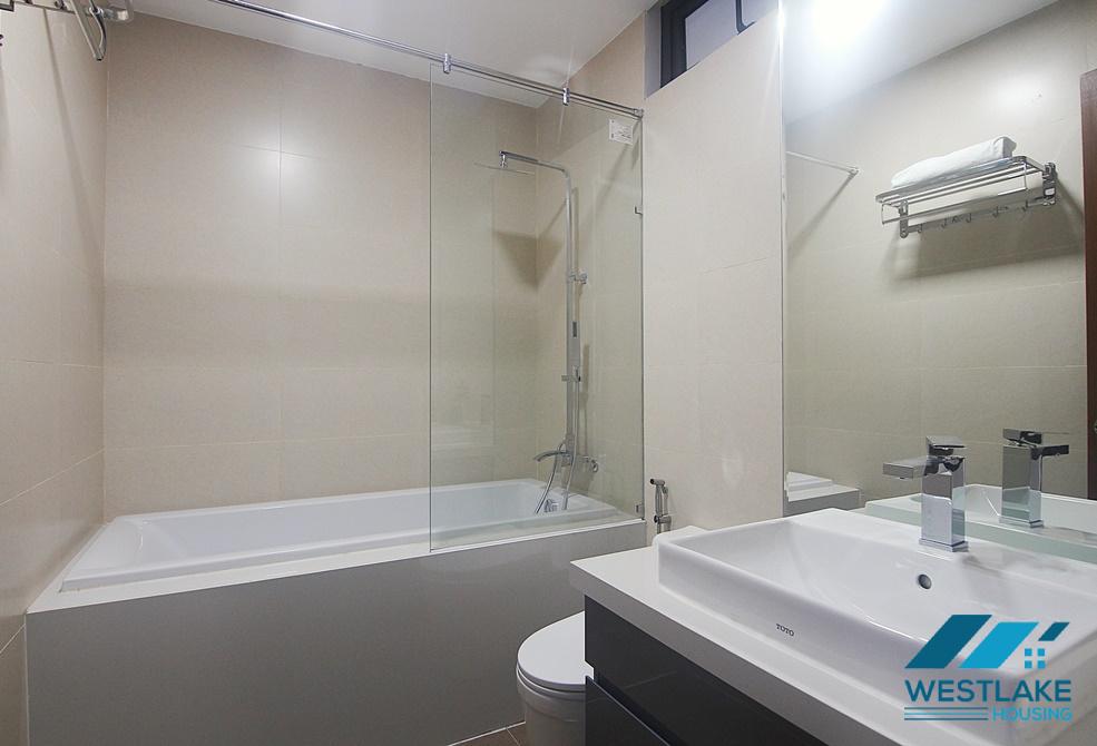 New lake view 1 bedroom apartment for rent in To Ngoc Van, Tay Ho