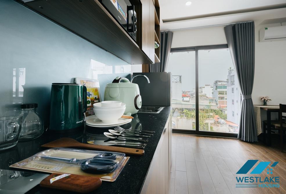 Brand new 01 bedroom apartment for rent in Trinh Cong Son area, Tay Ho, Ha Noi