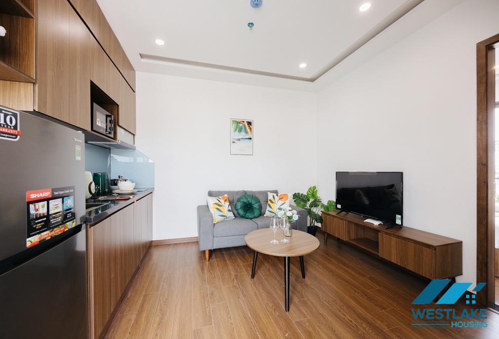 Newly and bright one bedroom apartment for rent in Trinh Cong Son area, Tay Ho, Ha Noi