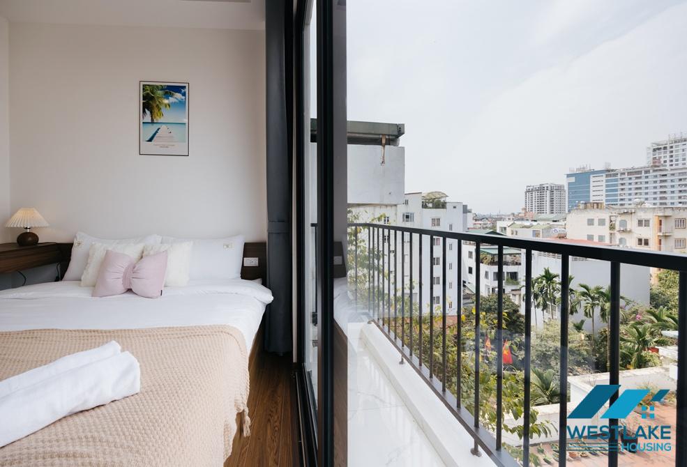 Newly and bright one bedroom apartment for rent in Trinh Cong Son area, Tay Ho, Ha Noi