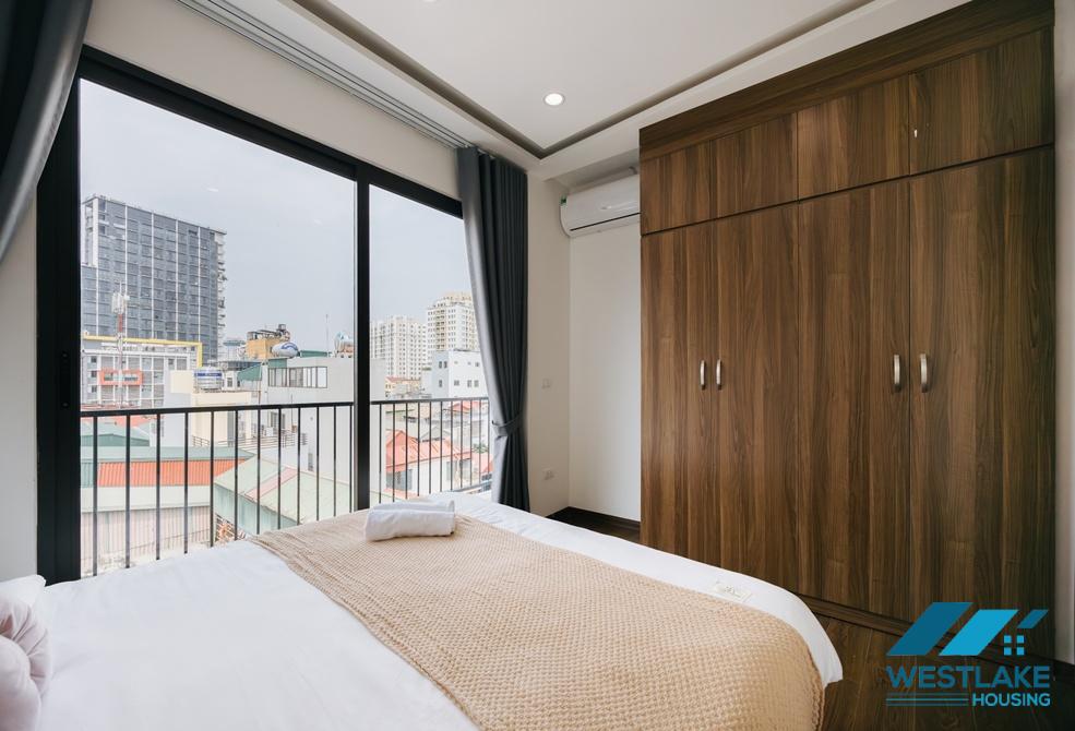 Newly and bright one bedroom apartment for rent in Trinh Cong Son area, Tay Ho, Ha Noi