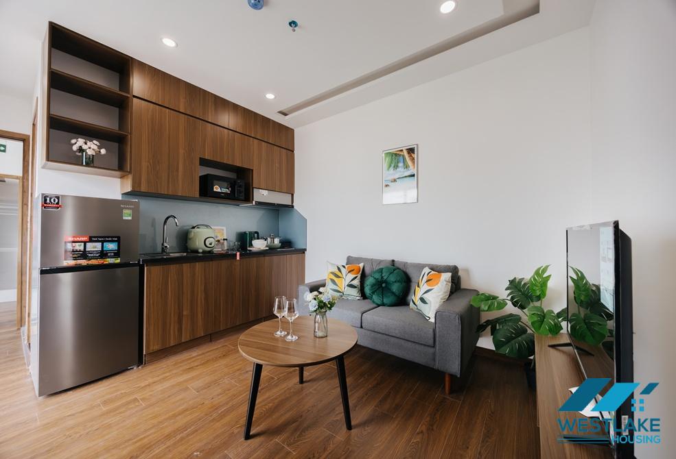 Newly and bright one bedroom apartment for rent in Trinh Cong Son area, Tay Ho, Ha Noi