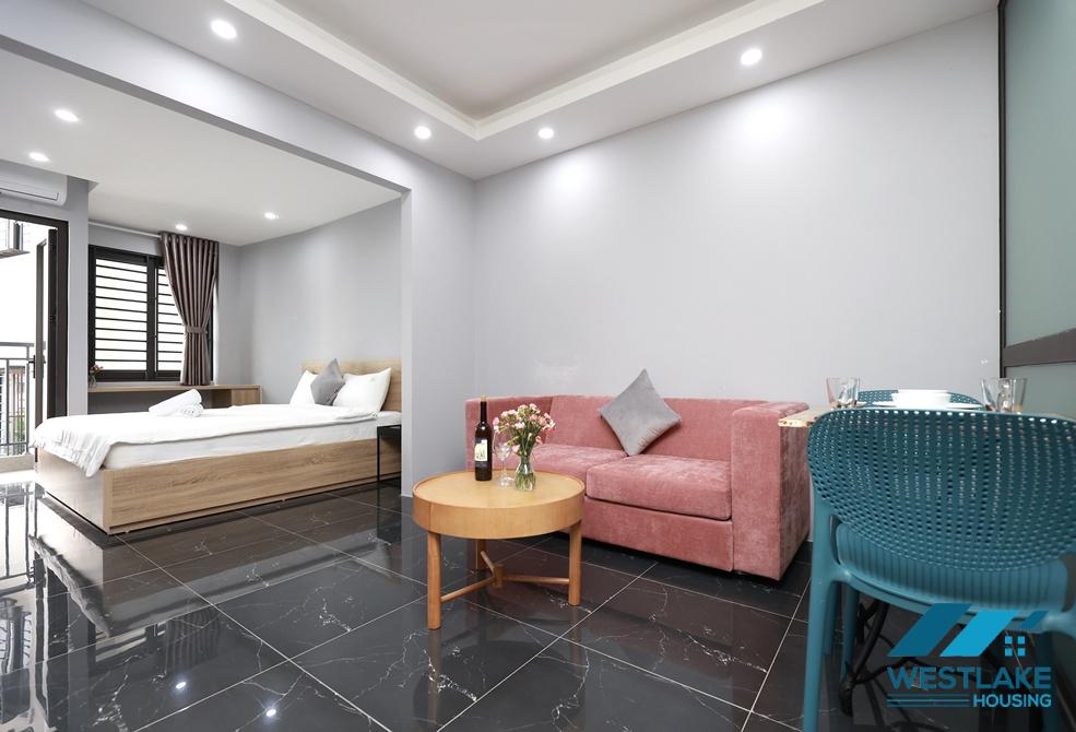 A nice studio apartment for rent on Trinh Cong Son street, Tay Ho, Ha Noi