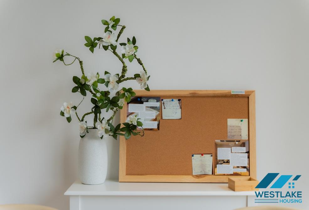 Bright and high quality one bedroom apartment for rent in To Ngoc Van area, Tay Ho, Ha Noi